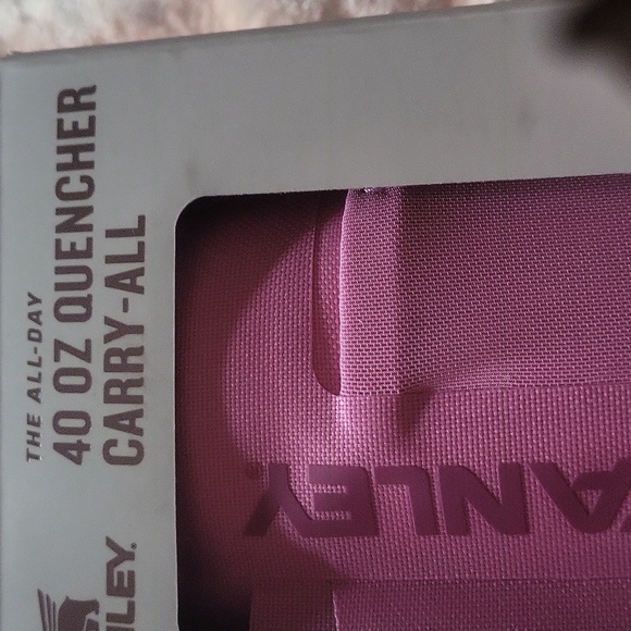 Stanley Boxed 40 Oz Carry All Crossberry Pink Boxed For Tumbler - Picture 2 of 8